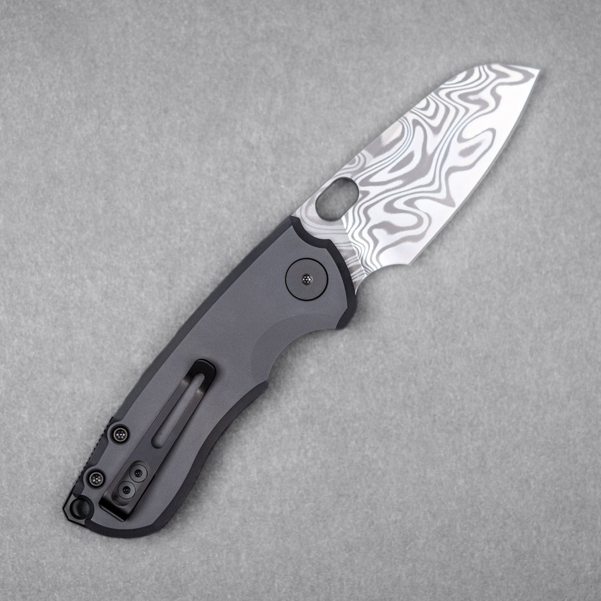 Drop Date (05/27): URBAN Jib - Thor Damacore & Bead Blasted Zirconium Linerlock (Yamato Exclusive) - URBAN EDC®
