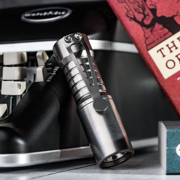 Drop Date (05/28): CWF Groovy Arcadian - Tumbled Titanium (Custom) - URBAN EDC®