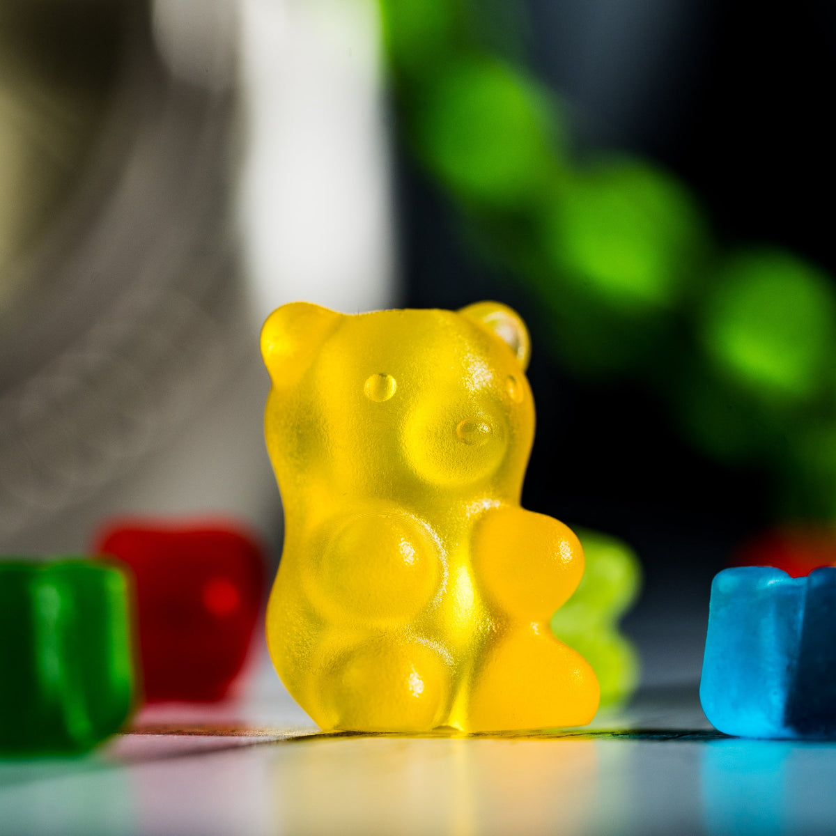 Drop Date (06/04): Gummy Bear Lanyard Bead - Lemon - URBAN EDC®