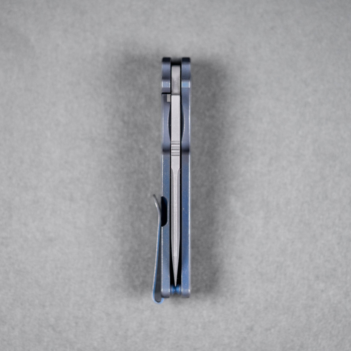 Drop Date (06/10): URBAN Castellan Non - Flipper - Acid - Etched Vanax & Darkwashed Blurple Titanium w/ Rock Texture - URBAN EDC®