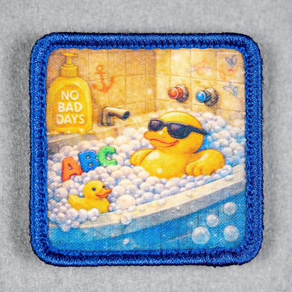 Drop Date (06/17): Lucky Duck Bubble Bath Morale Patch - 2x2 - URBAN EDC®