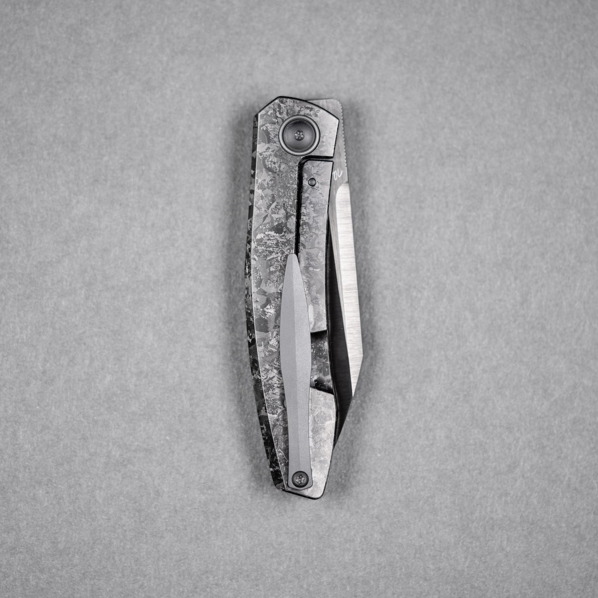 Drop Date (06/24): URBAN Chimarra - Belt Satin DLC Magnacut & Black Crystal Titanium w/ Zirc Pivot Collar & Clip - URBAN EDC®