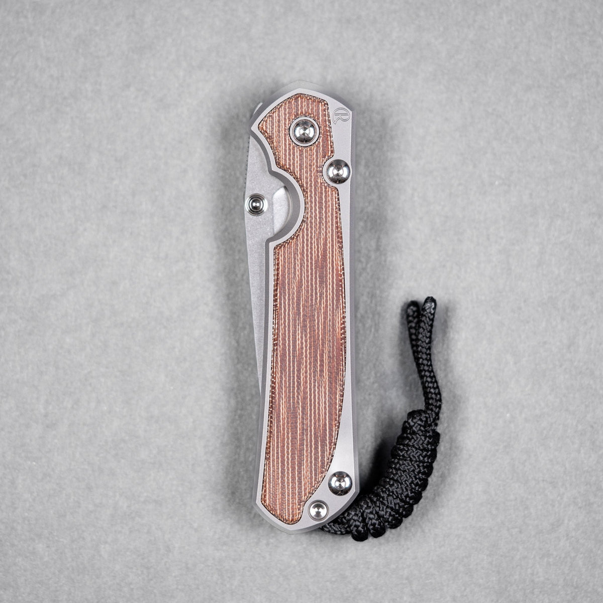 Drop Date (07/01): Chris Reeve Small Sebenza 31 - Tanto Magnacut & Glass Blasted Titanium w/ Natural Canvas Micarta Inlay - URBAN EDC®