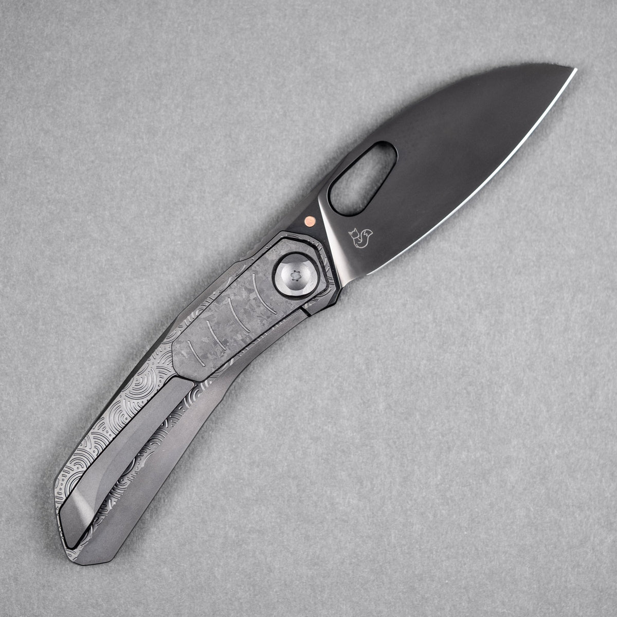 Drop Date (07/22): Poikilo x URBAN VK-Crab - Pearlescent Stonewash DLC M398 & DLC Titanium Chaos Seigaiha™ w/ Crystal Ti DLC Inlay - URBAN EDC®