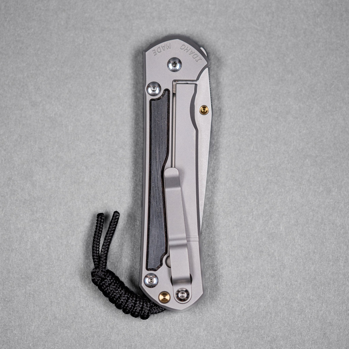 Drop Date (08/12): Chris Reeve Large Sebenza 31 - Tanto Magnacut & Glass Blasted Titanium w/ Bog Oak Inlay - URBAN EDC®