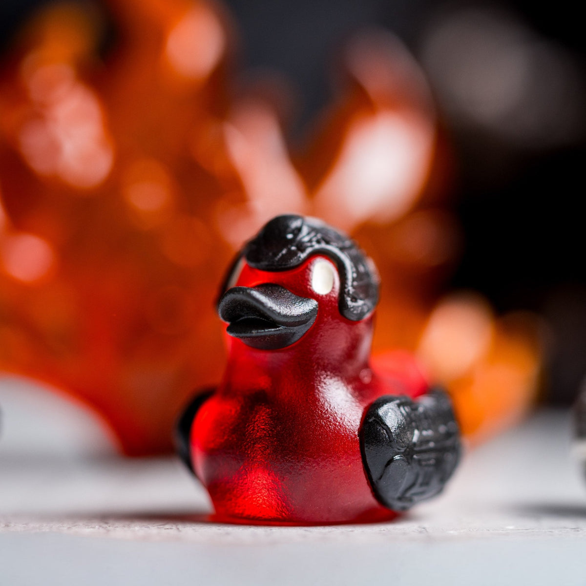 Drop Date (08/12): Lucky Duck Lanyard Bead - Electronic Lava (Grid Edition) - URBAN EDC®