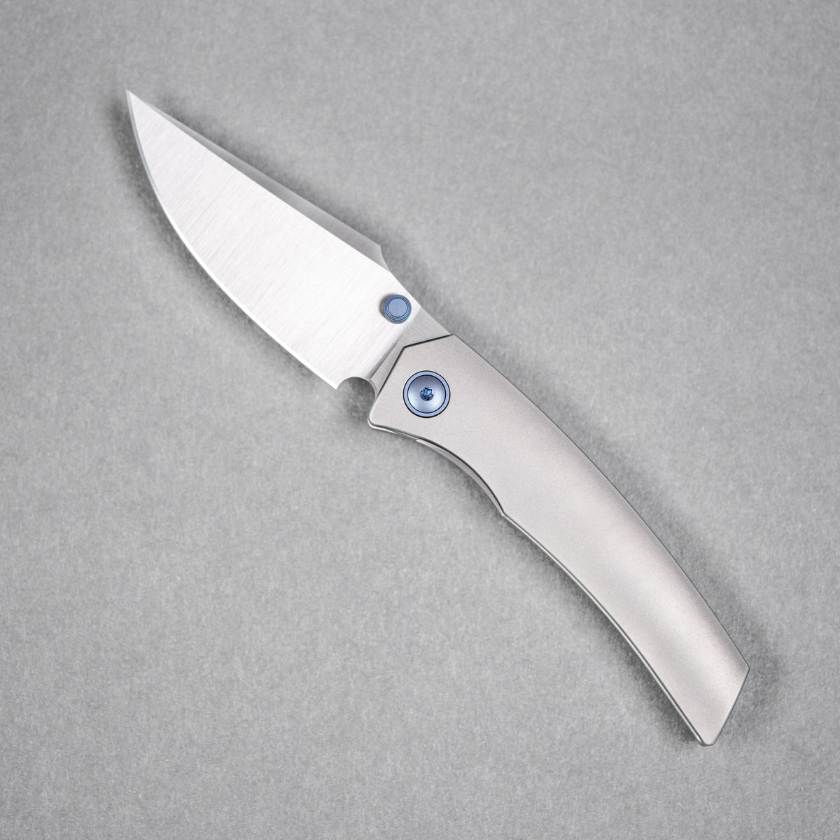 Drop Date (08/12): URBAN Isurus - Satin Vanax & Bead Blast Ti w/ Blurple Ti Hardware - URBAN EDC®