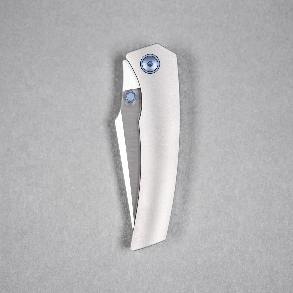 Drop Date (08/12): URBAN Isurus - Satin Vanax & Bead Blast Ti w/ Blurple Ti Hardware - URBAN EDC®