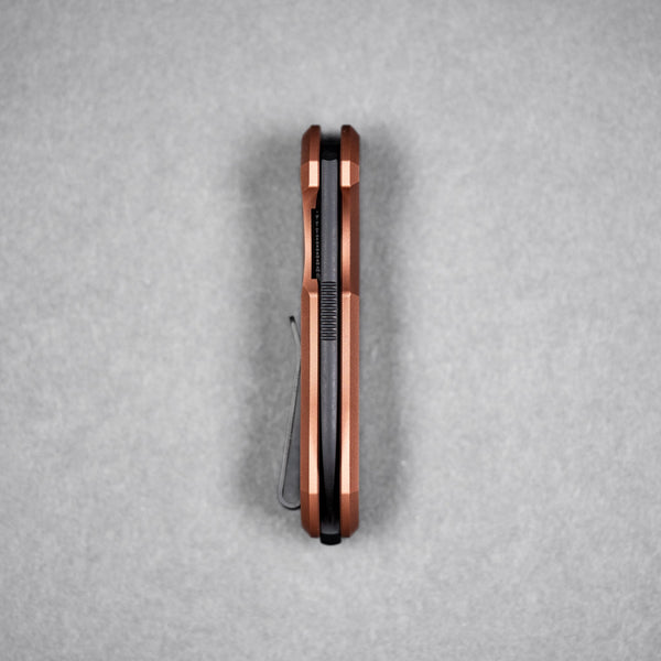 Drop Date (09/02): URBAN Jib - Blackwashed Vanax & Bead Blasted Copper Linerlock - URBAN EDC®
