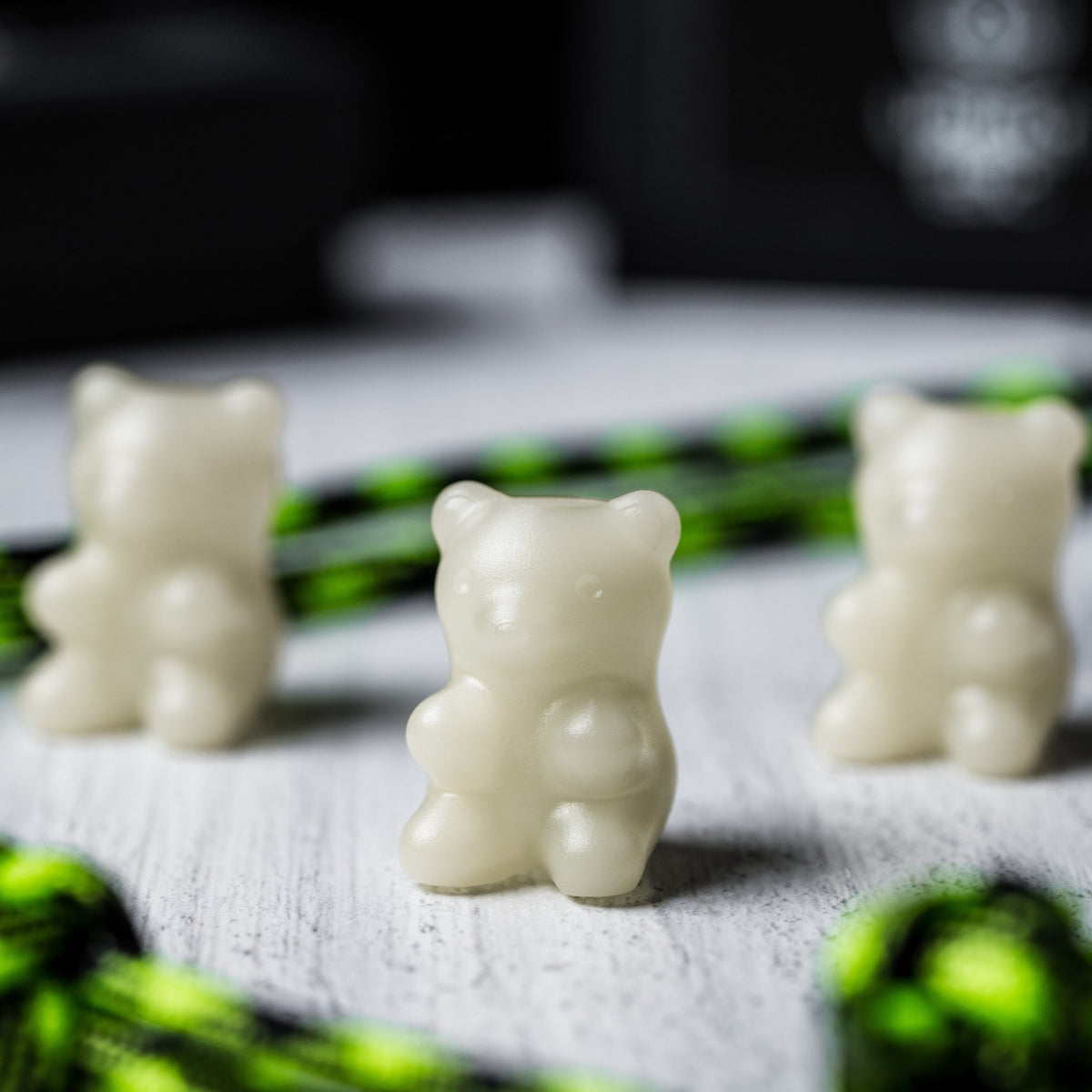 Drop Date (10/01): Gummy Bear Lanyard Bead - Moonmilk - URBAN EDC®