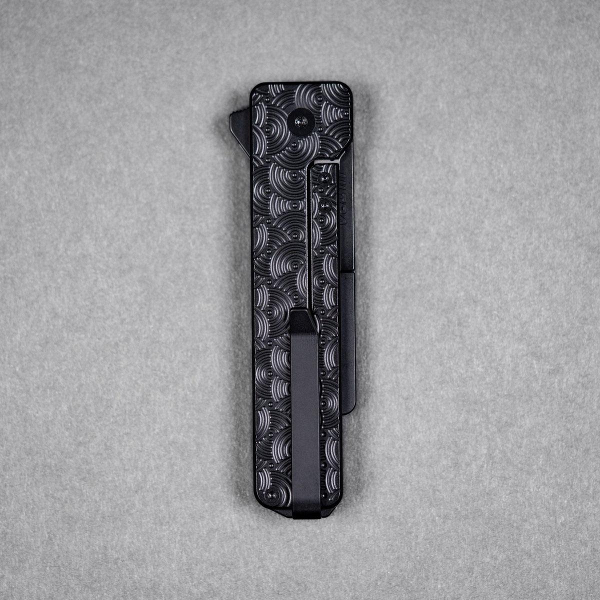 Drop Date (10/07): Exceed Designs x URBAN TiRant Ultra & Black Ti Chaos Seigaiha™ w/ Skiff Bearings - URBAN EDC®