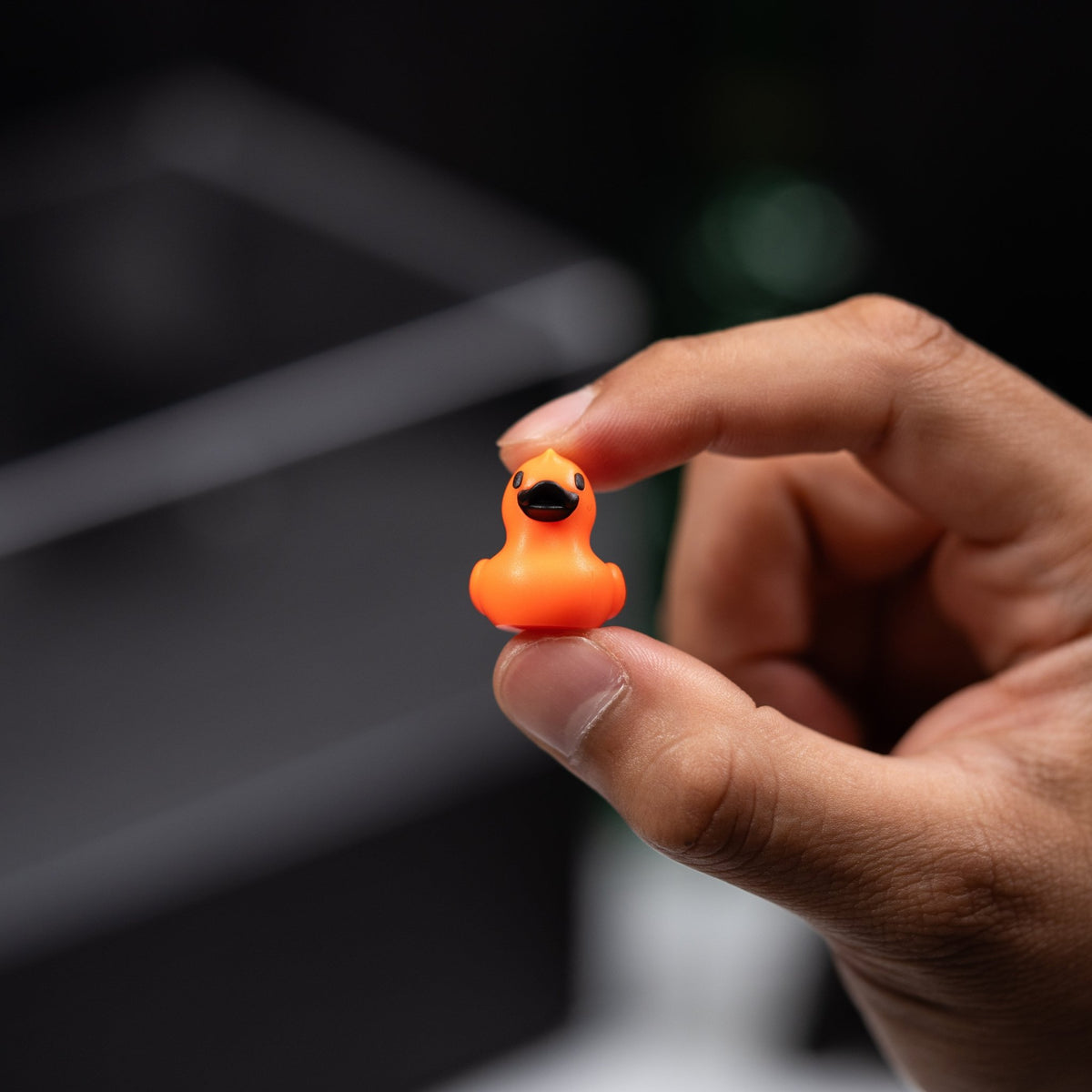 Drop Date (10/07): Lucky Duck Lanyard Bead - Pumpkin Orange - URBAN EDC®