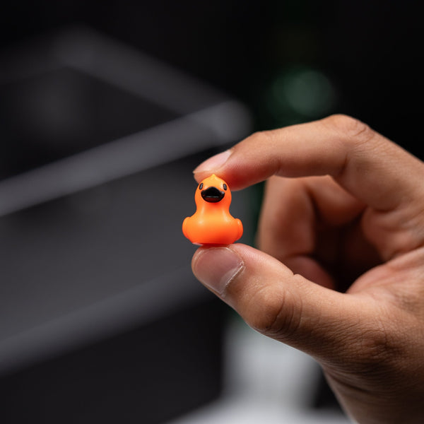 Drop Date (10/07): Lucky Duck Lanyard Bead - Pumpkin Orange - URBAN EDC®