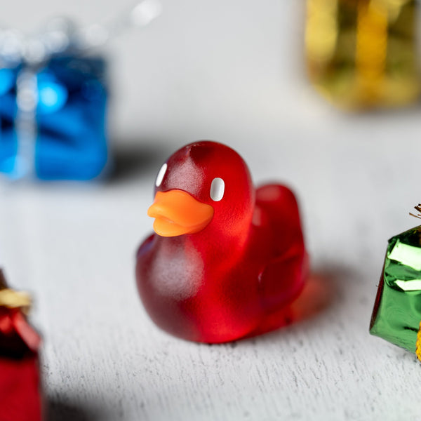Drop Date (12/10): Lucky Duck Lanyard Bead - Santa Red - URBAN EDC®