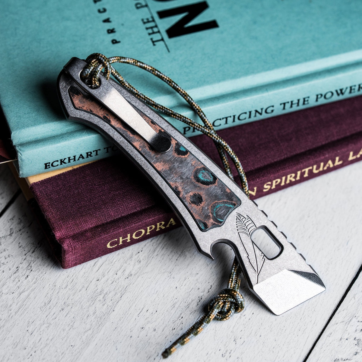 Drop Date (12/10): LynchNW x URBAN Best Case Scenario v2 Prybar - Shipwreck Camo Carbon - URBAN EDC®