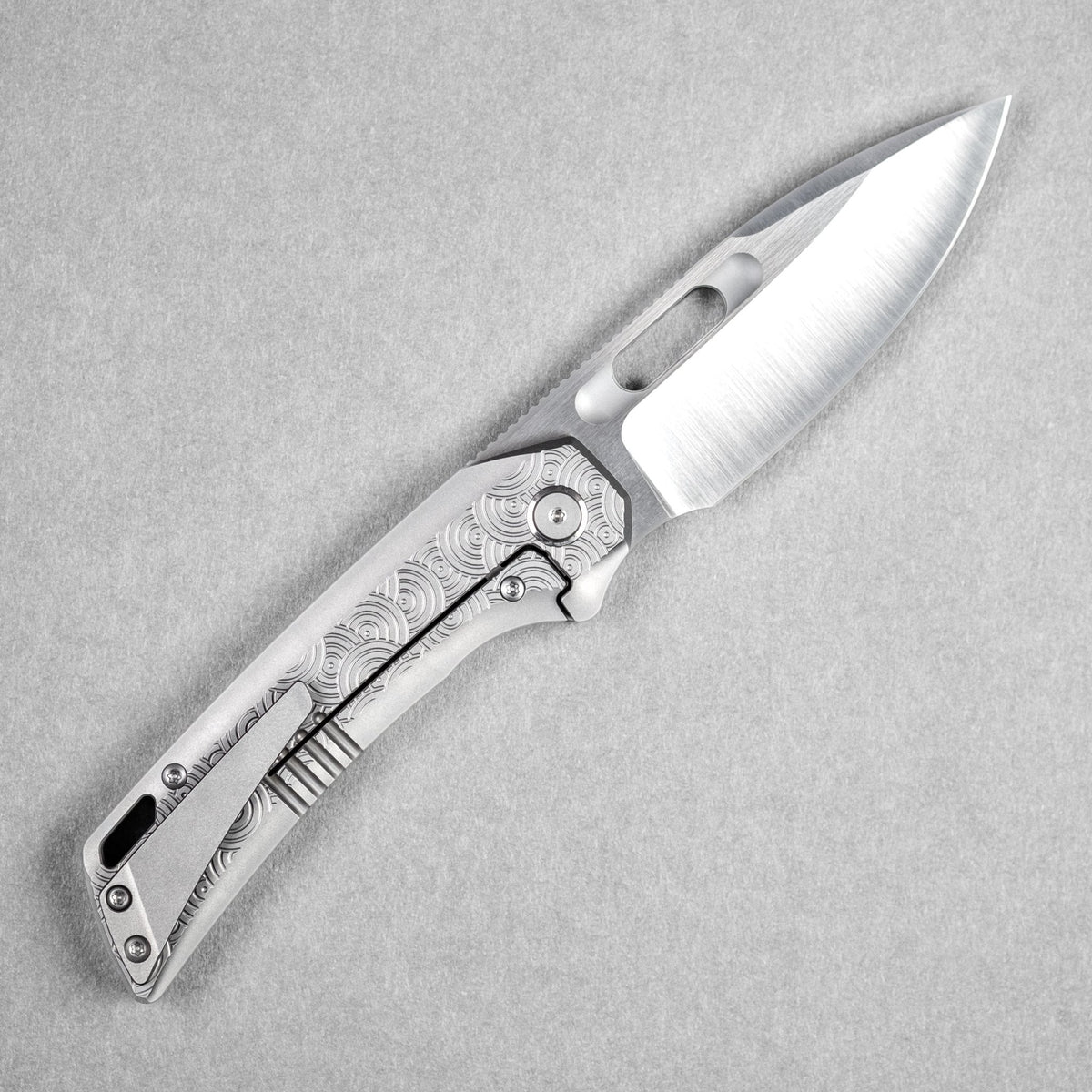 EMP EDC x URBAN Nymble X - Chaos Seigaiha Titanium - URBAN EDC®