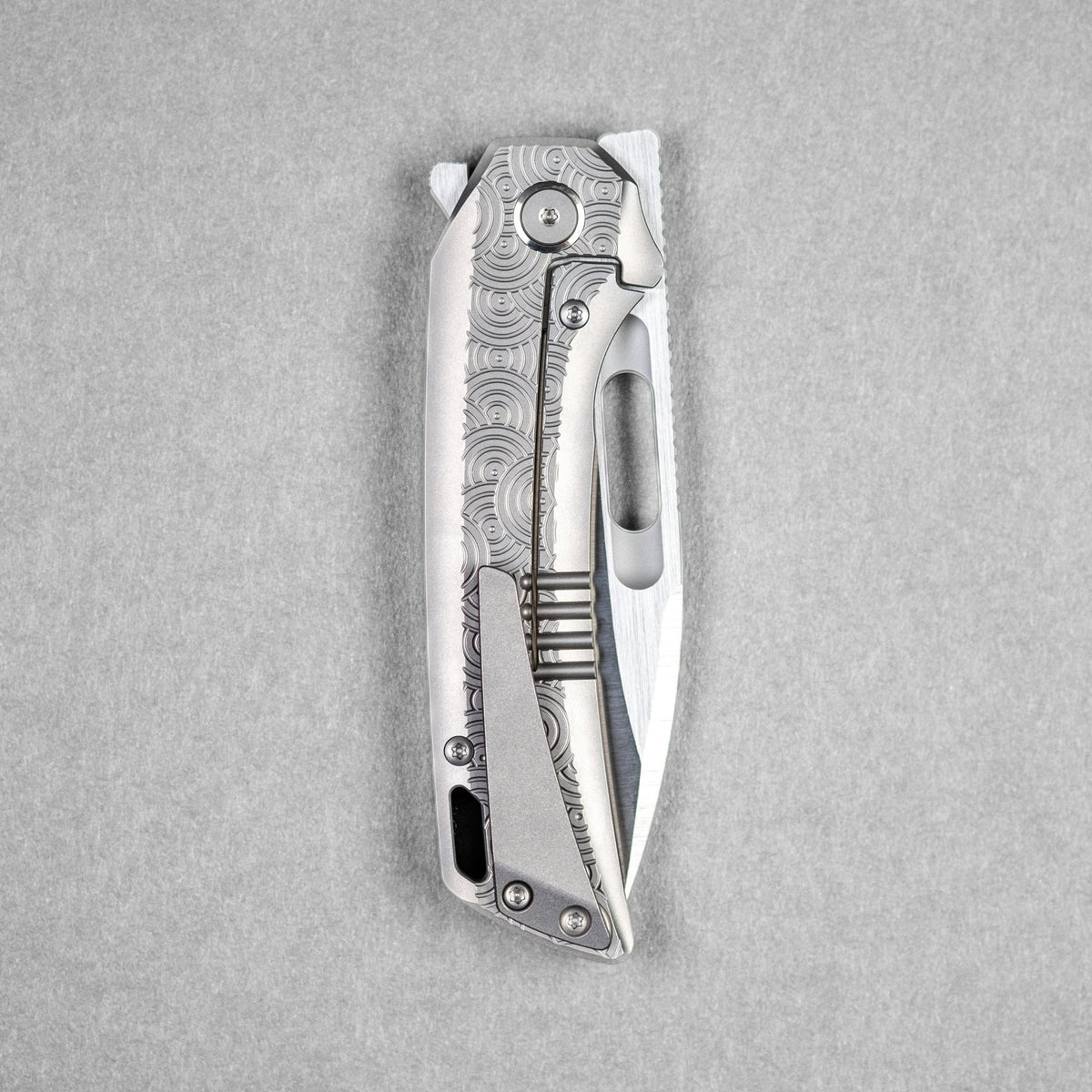EMP EDC x URBAN Nymble X - Chaos Seigaiha Titanium - URBAN EDC®