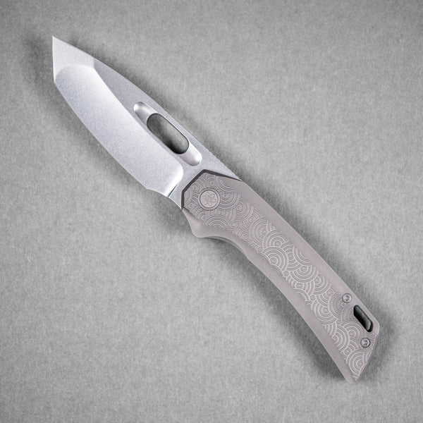 EMP EDC x URBAN Nymble XT - Stonewashed Magnacut & Darkwashed Ti w/ Chaos Seigaiha™ - URBAN EDC®