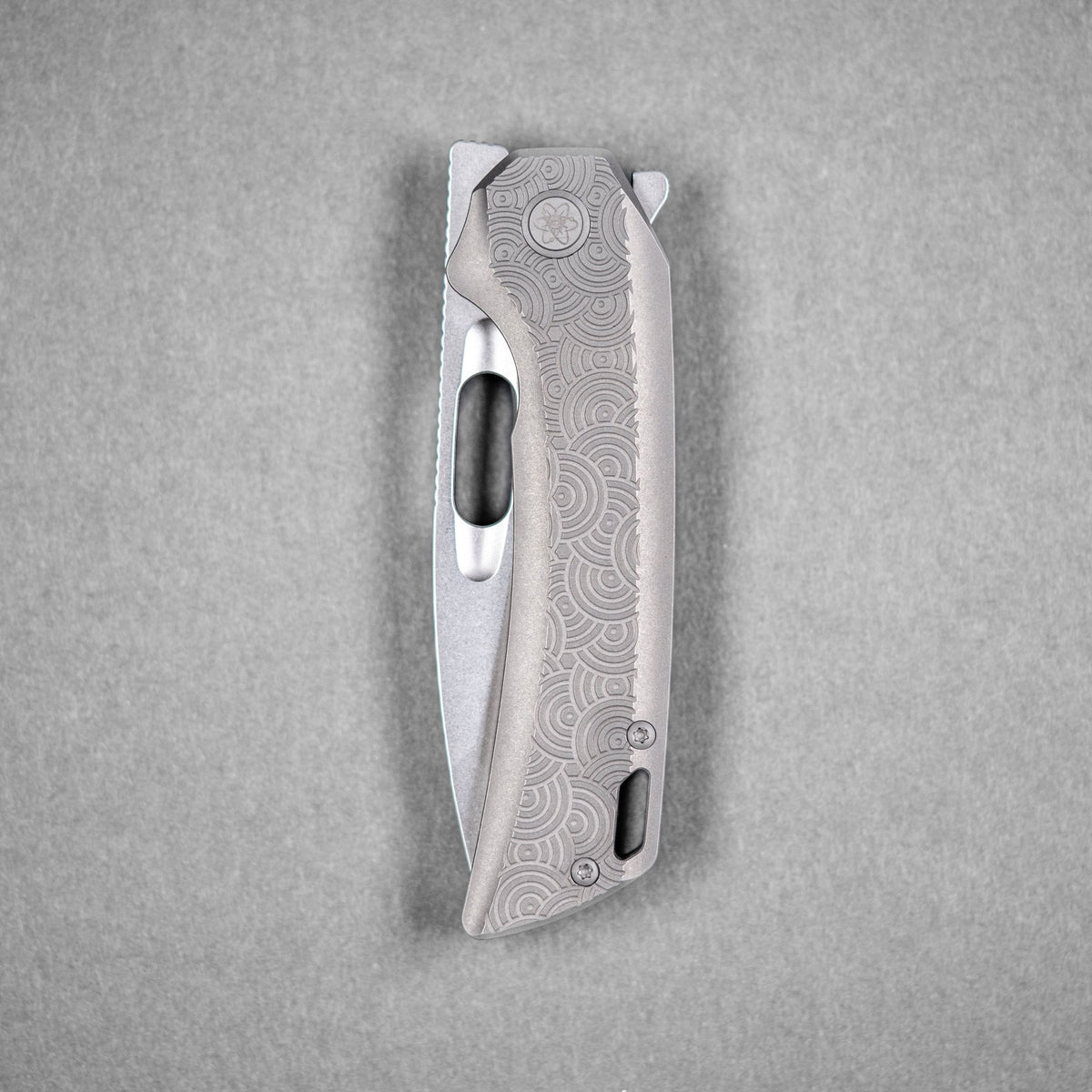EMP EDC x URBAN Nymble XT - Stonewashed Magnacut & Darkwashed Ti w/ Chaos Seigaiha™ - URBAN EDC®