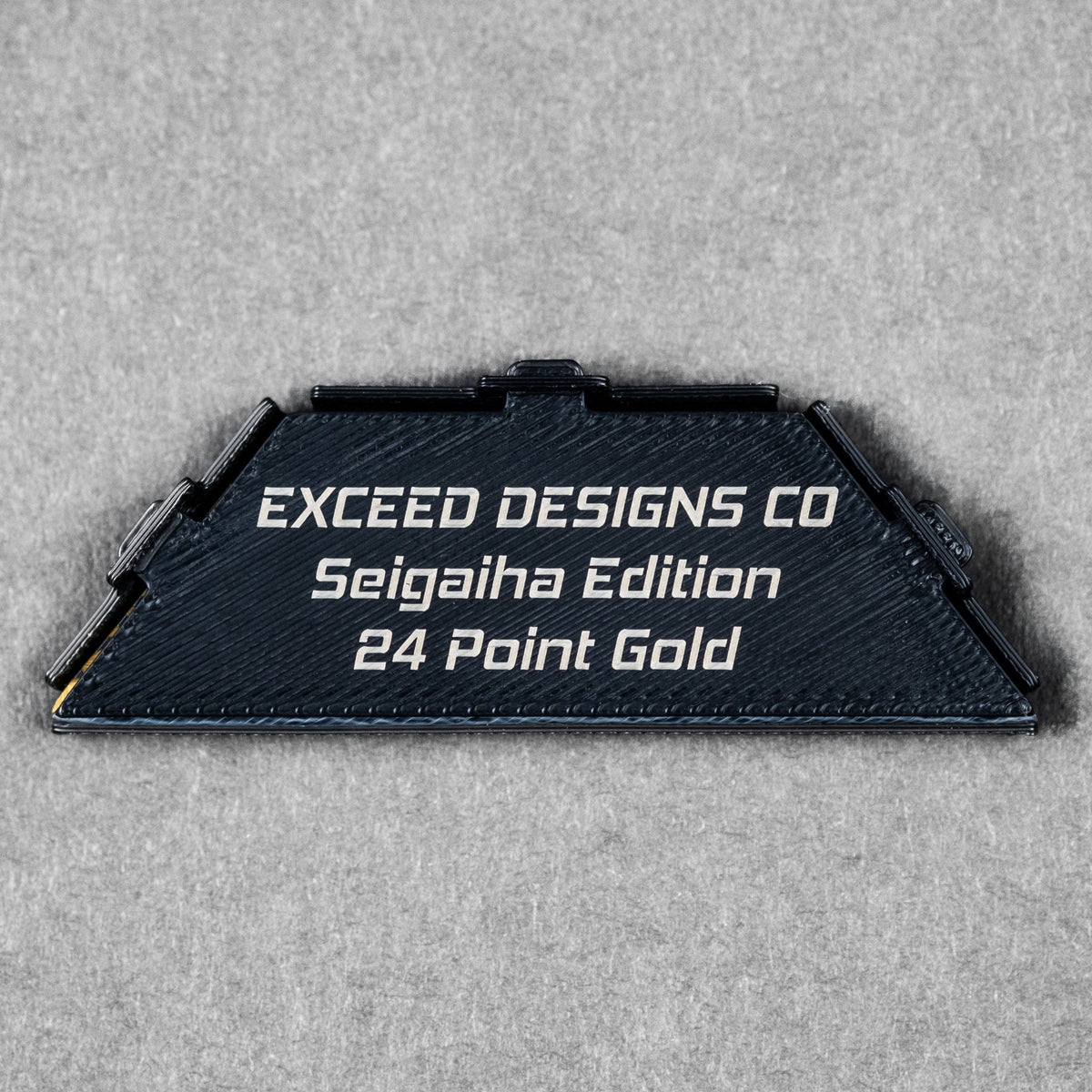 Exceed Designs x URBAN Gold Seigaiha Utility Blades - URBAN EDC®