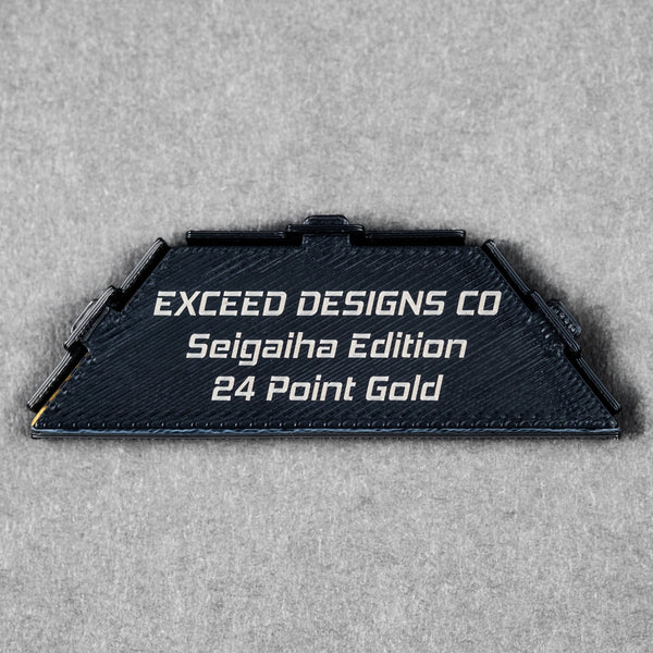 Exceed Designs x URBAN Gold Seigaiha Utility Blades - URBAN EDC®