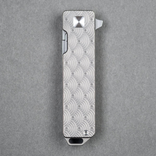Exceed Designs x URBAN TiRant Razor V3 - Seigaiha (Limited) - URBAN EDC®