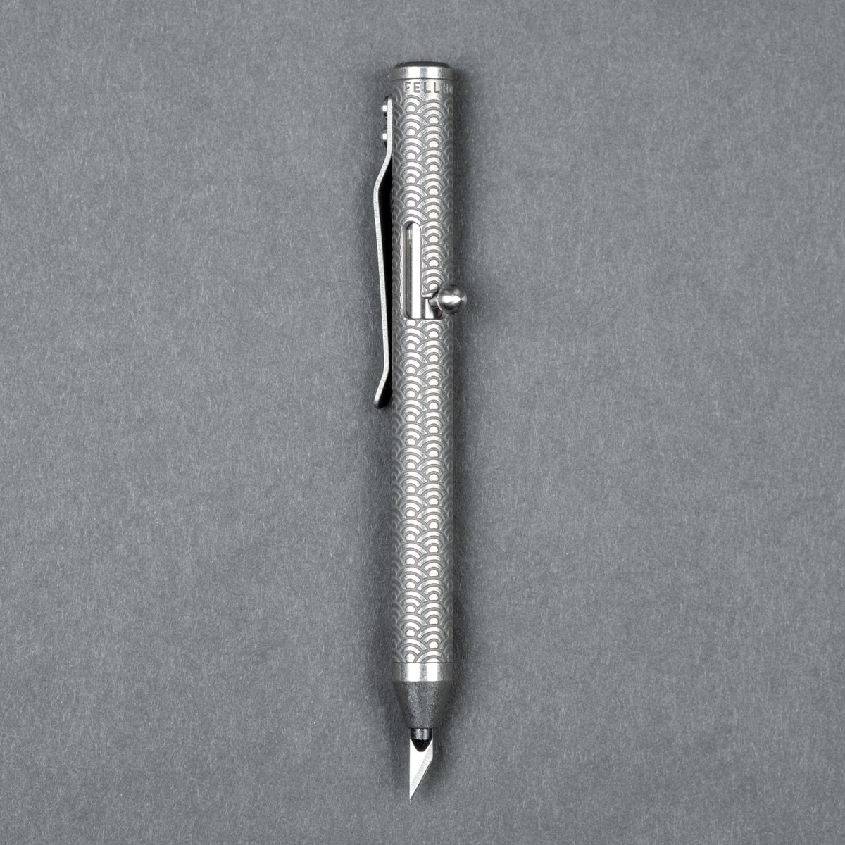 Fellhoelter CrafTiBolt - Seigaiha Titanium - URBAN EDC®