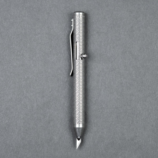 Fellhoelter CrafTiBolt - Seigaiha Titanium - URBAN EDC®