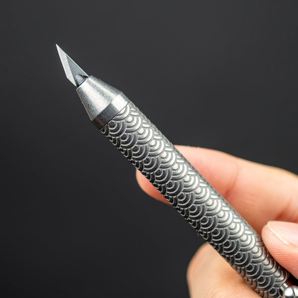 Fellhoelter CrafTiBolt - Seigaiha Titanium - URBAN EDC®
