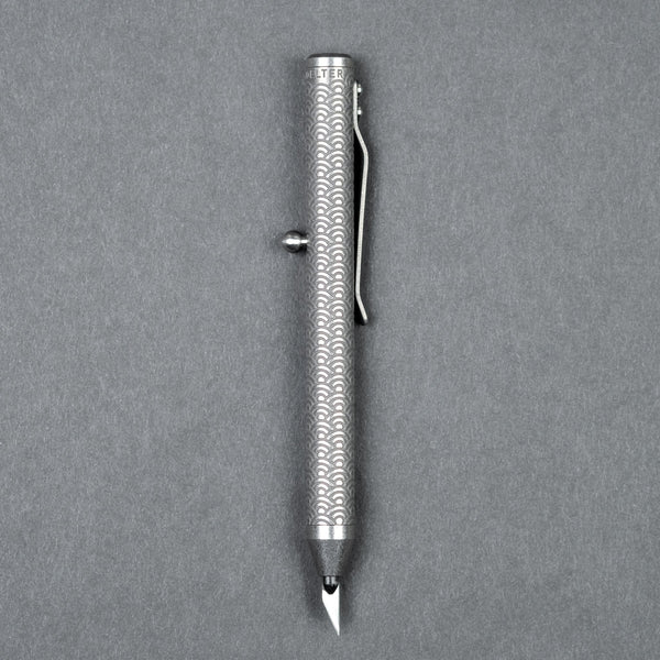 Fellhoelter CrafTiBolt - Seigaiha Titanium - URBAN EDC®