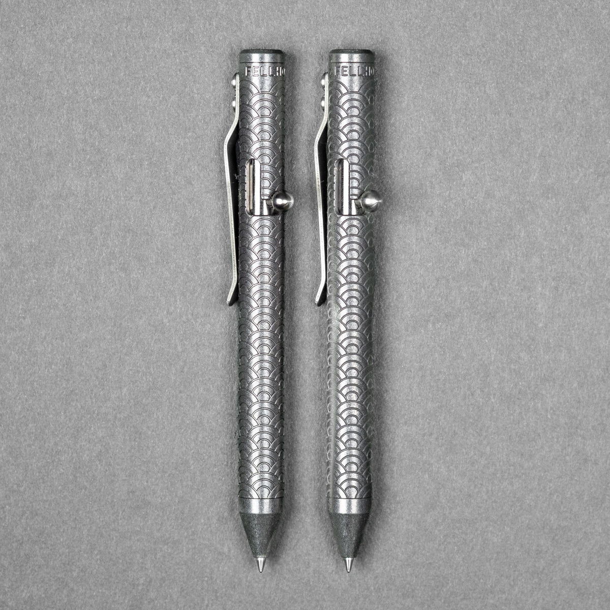 Fellhoelter TiBolt G2 - Seigaiha Titanium - URBAN EDC®