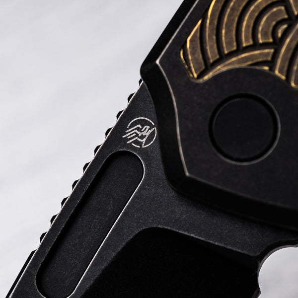 Griffin Co. Scout F2 - Aged Bronze Seigaiha (Exclusive) - URBAN EDC®