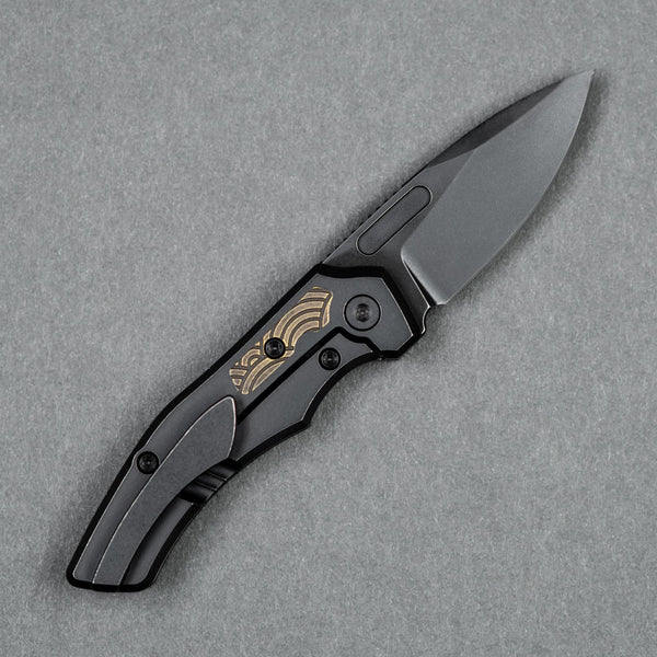Griffin Co. Scout F2 - Aged Bronze Seigaiha (Exclusive) - URBAN EDC®