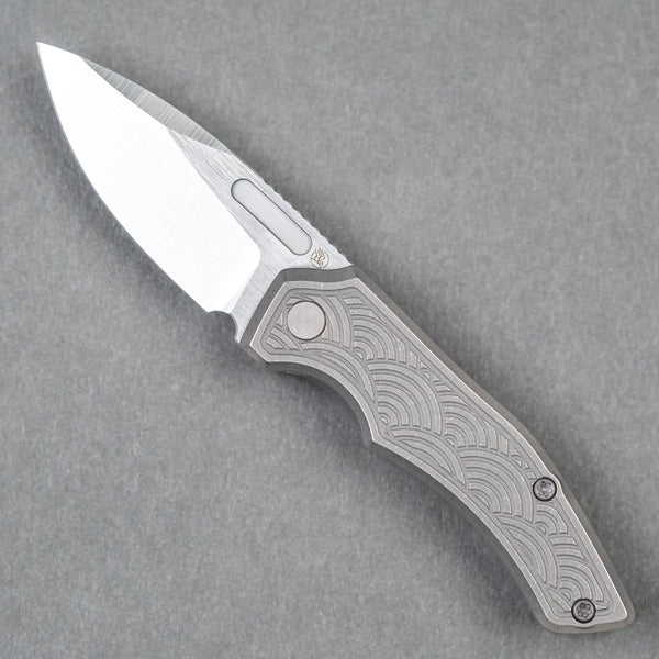 Griffin Co. Scout F2 - Dark Stonewash Titanium Seigaiha (Exclusive) - URBAN EDC®