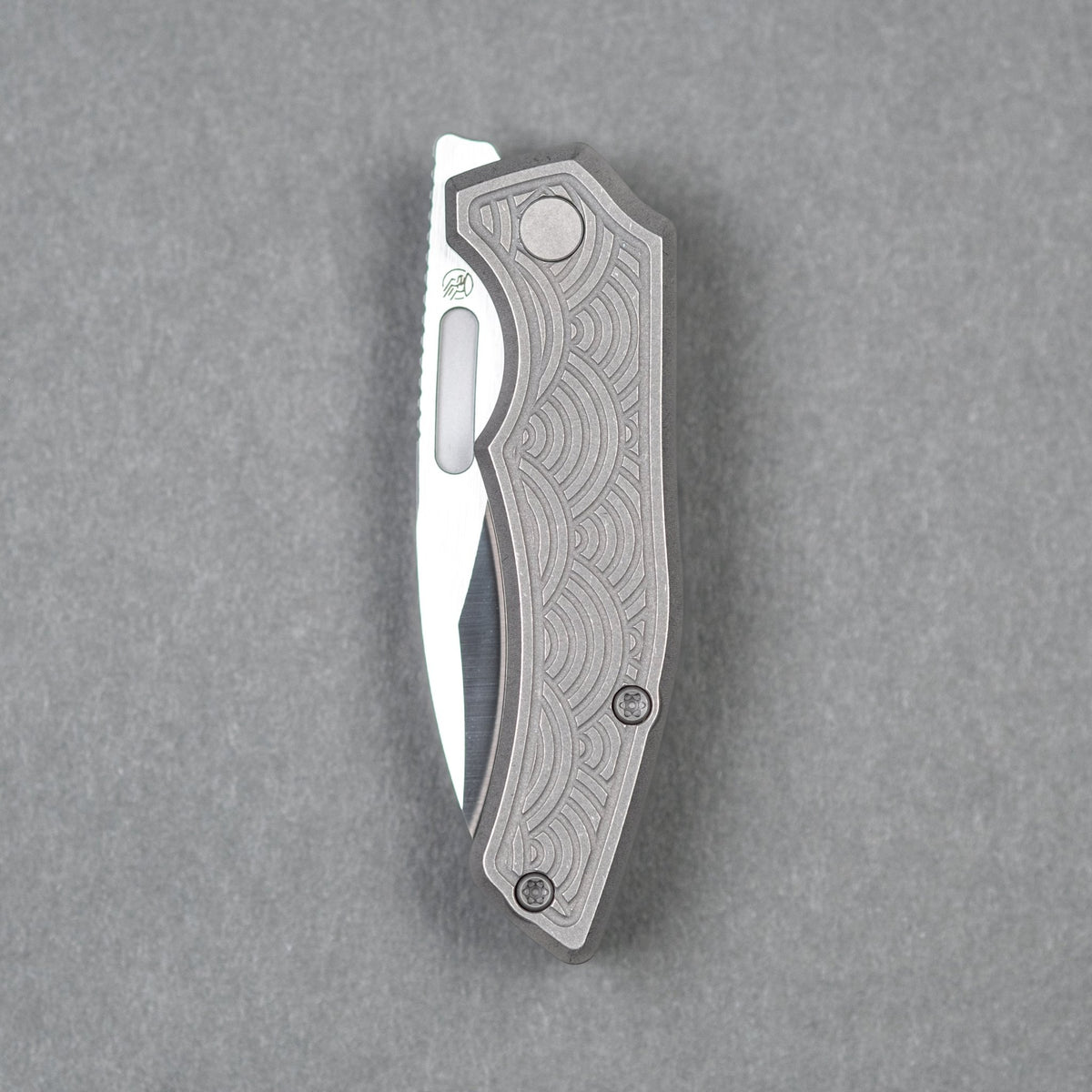 Griffin Co. Scout F2 - Dark Stonewash Titanium Seigaiha (Exclusive) - URBAN EDC®
