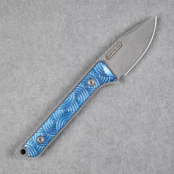 Griffin Co x URBAN Scout Medic - Darkwashed Magnacut & Blurple Ti Chaos Seigaiha - URBAN EDC®