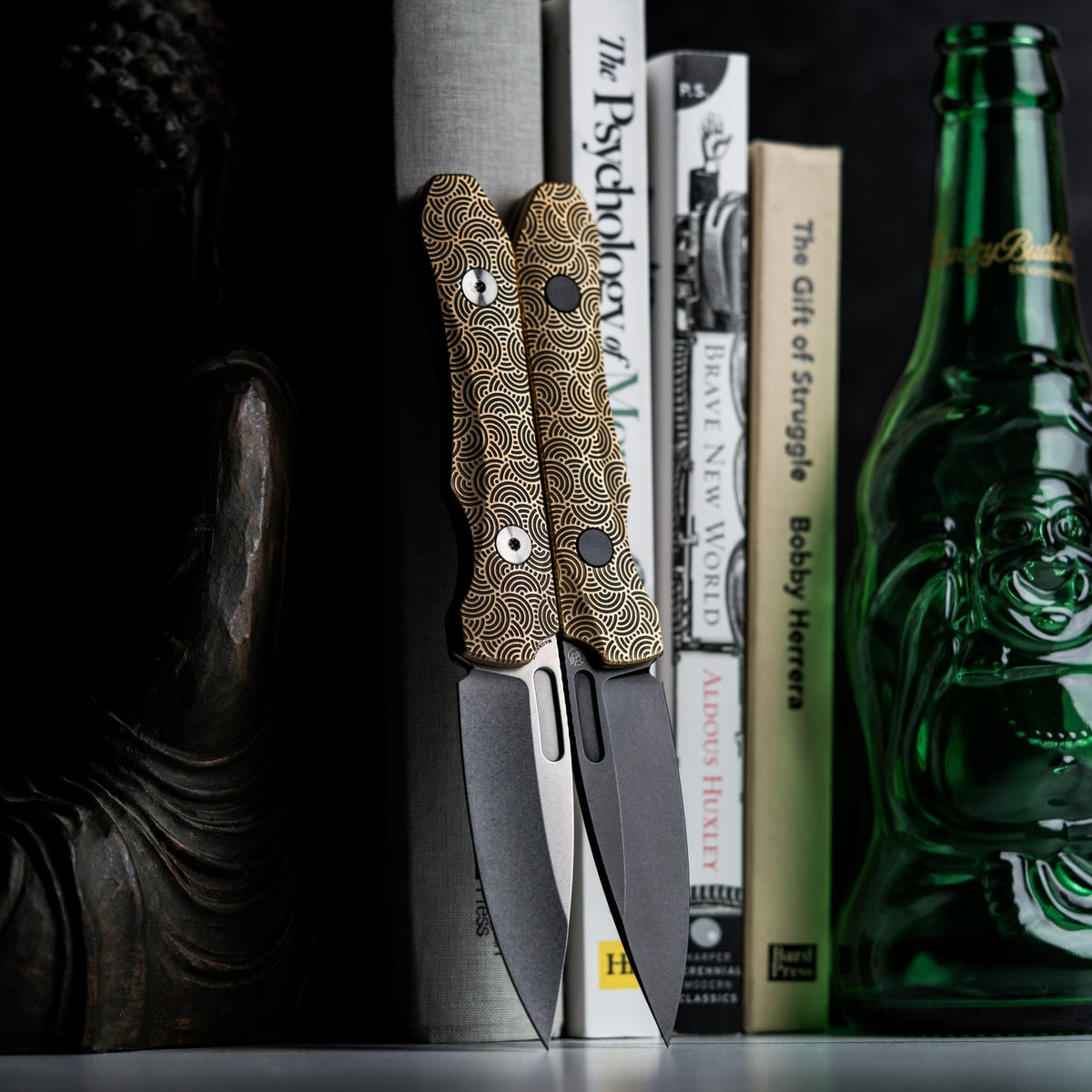 Griffin Co x URBAN X - Series EDC Fixie - Brass Seigaiha - URBAN EDC®