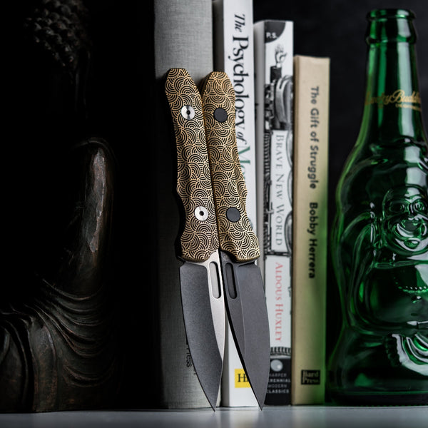 Griffin Co x URBAN X - Series EDC Fixie - Brass Seigaiha - URBAN EDC®