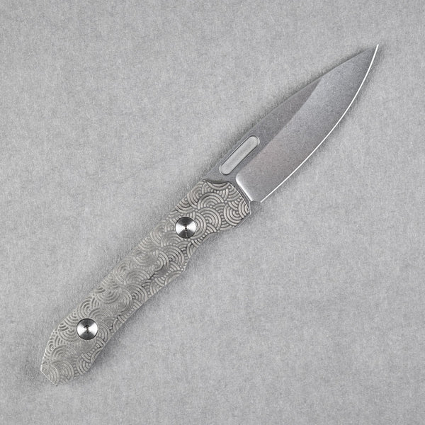 Griffin Co x URBAN X - Series EDC Fixie - Stonewashed Ti Chaos Seigaiha - URBAN EDC®