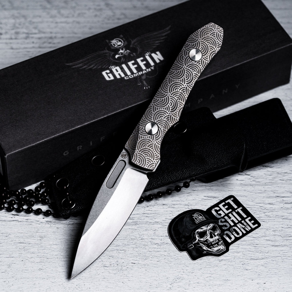 Griffin Co x URBAN X - Series EDC Fixie - Stonewashed Ti Seigaiha - URBAN EDC®