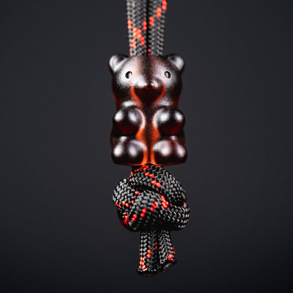 Gummy Bear Lanyard Bead - Black Cola - URBAN EDC®