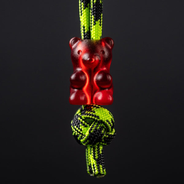 Gummy Bear Lanyard Bead - Cherry - URBAN EDC®