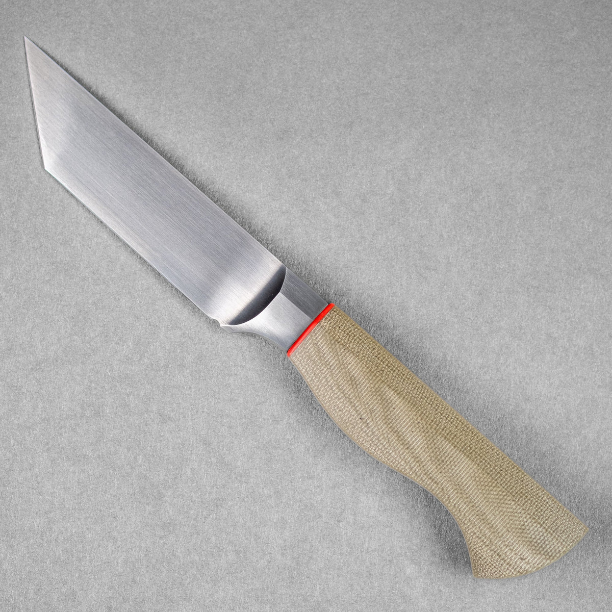 JSK Tanto - OD Green Canvas Micarta & Red G10 (Custom) - URBAN EDC®