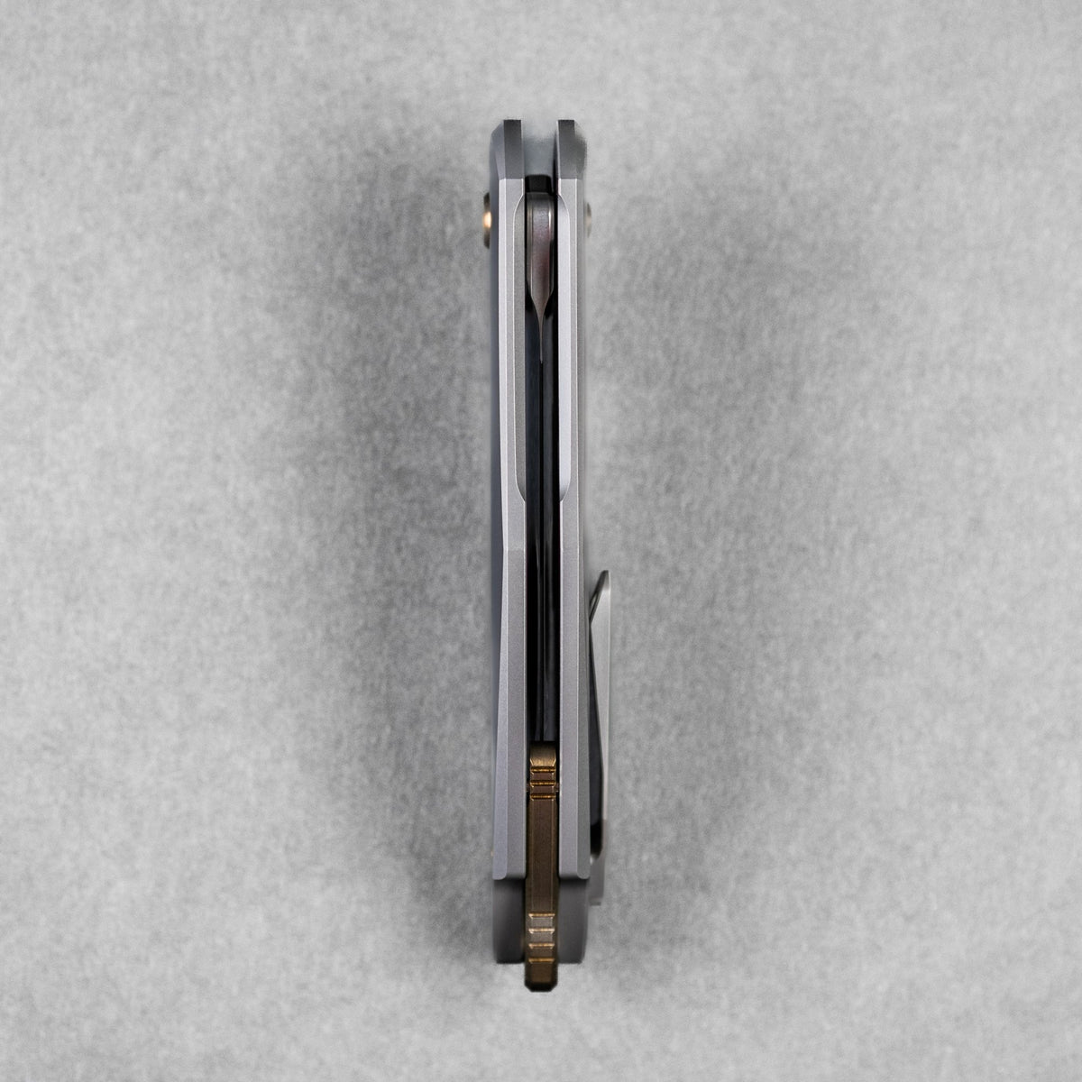 Koenig Arius - Non - Flipper w/ Bronze Anodized Ti Hardware & Burnished M390 - URBAN EDC®