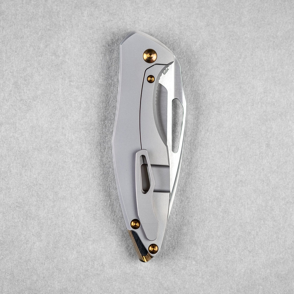 Koenig Arius - Non - Flipper w/ Bronze Anodized Ti Hardware & Burnished M390 - URBAN EDC®
