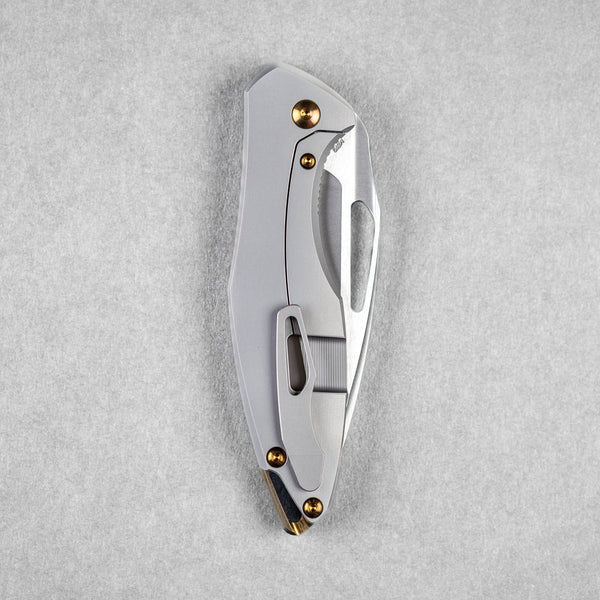 Koenig Arius - Non - Flipper w/ Bronze Anodized Ti Hardware & Burnished M390 - URBAN EDC®
