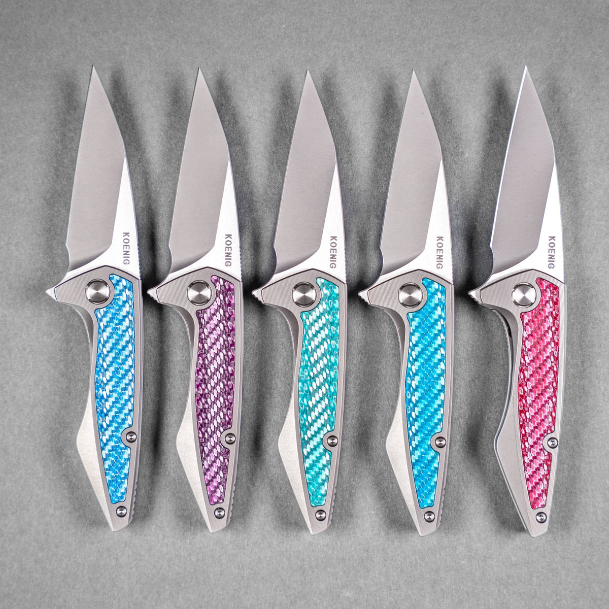 Koenig Mini Goblin Flipper - Burnished M390 w/ Polished Flats - URBAN EDC®