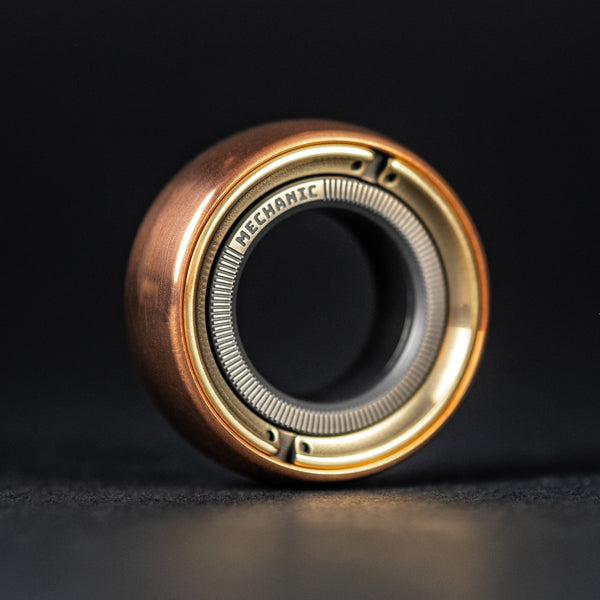 Lautie Mechanic - C Fidget Ring - Copper - URBAN EDC®