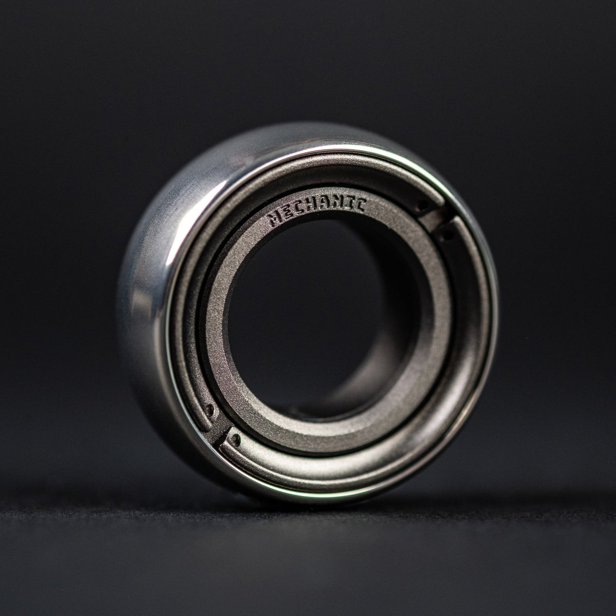 Lautie Mechanic - C Fidget Ring - Stainless Steel & Aluminum - URBAN EDC®