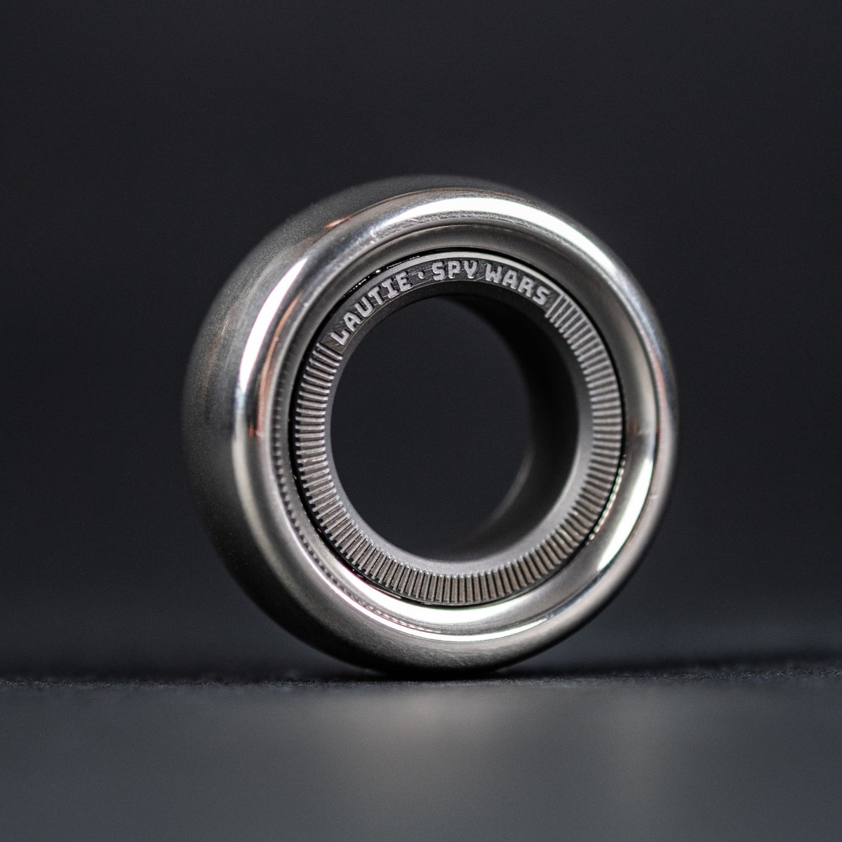 Lautie Mechanic - C Fidget Ring - Stainless Steel - URBAN EDC®